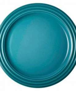 Le Creuset Frühstücksteller In Karibik (B-Ware - Sehr Guter Zustand)