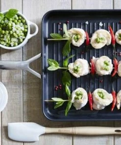 Le Creuset Aluminium-Antihaft-Grillpfanne 23 Cm 15 Le Creuset Aluminium-Antihaft-Grillpfanne 23 Cm -Wesco store 96700228000000 Aluminium Grillpfanne 28x28cm 2 l