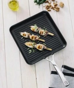 Le Creuset Aluminium-Antihaft-Grillpfanne 28 Cm 16 Le Creuset Aluminium-Antihaft-Grillpfanne 28 Cm -Wesco store 96700228000000 Aluminium Grillpfanne 28x28cm 7 l 1