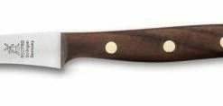 Windmühlenmesser Schälmesser Vogelschnabel K0 In Walnuss (rostfrei)