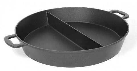 AMT Gastroguss AMT Großraumpfanne Aus Aluguss 50 Cm Mit Mittelsteg 3 AMT Gastroguss AMT Großraumpfanne Aus Aluguss 50 Cm Mit Mittelsteg