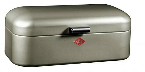 Wesco Brotkasten Grandy In Neusilber (B-Ware - Guter Zustand) 2 Wesco Brotkasten Grandy In Neusilber (B-Ware - Guter Zustand)