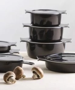 Eschenbach Topf Mit Deckel Cook & Serve In Schwarz 20 Cm / 10 Cm / 2 Liter -Wesco store COOK SERVE 027 2