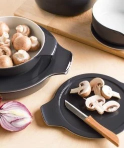 Eschenbach Topf Mit Deckel Cook & Serve In Schwarz 20 Cm / 10 Cm / 2 Liter -Wesco store COOK SERVE 2019 01 2