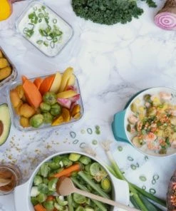 Eschenbach Topf Mit Deckel Cook & Serve In Petrol 16 Cm / 1 Liter -Wesco store COOK SERVE Meal Prep AsiaOnePot 300dpi