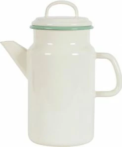 Kockums Teekanne Aus Emaille, Cream Lux