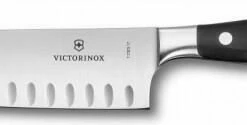 Victorinox Grand Maitre Santokumesser Mit Kullenschliff , 17 Cm
