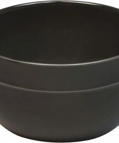 Emile Henry Hohe Rührschüssel In Fusain 17,5 Cm/ 2 L