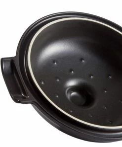Emile Henry Schmortopf Delight Rund In Ardoise 27 Cm / 19,5 Cm / 4 Liter -Wesco store EH 6640 776640 Cocotte 4L DutchOven Casserole Delight Lid 1