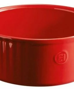 Emile Henry Soufflé-Form Douceurs In Granatapfel