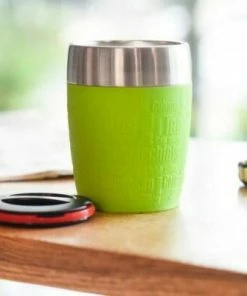 Emsa Isolier-Trinkbecher Travel Cup In Limette -Wesco store Emsa Travel Cup Isolierbecher 378176 Gruen Milieu I 1 l