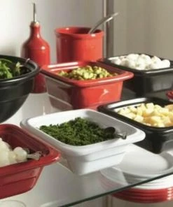 Emile Henry Gastro Emile Henry GN-Schale Rechteckig 2/4 In Weiß 7 Emile Henry Gastro Emile Henry GN-Schale Rechteckig 2/4 In Weiß -Wesco store GASTRON AMBIANCE 4 l 2