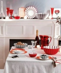 Guzzini Servierplatte Grace In Blau -Wesco store GRACE neu