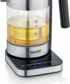 Graef Glaswasserkocher WK350 Mit Temperatureinstellung & Teesieb -Wesco store Graef WK350 mit Tee
