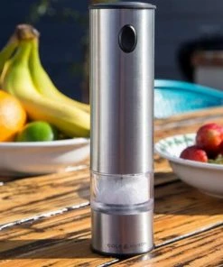 Cole & Mason Battersea, 2 Elektronische Mühlen Im Geschenkset 210mm SS 8 Cole & Mason Battersea, 2 Elektronische Mühlen Im Geschenkset 210mm SS -Wesco store H3003410USA Battersea Lifestyle 8