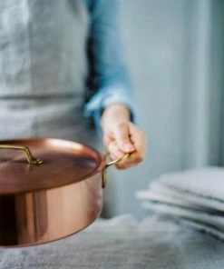 Sautoir Mit Griffen Aus Der Kupfermanufaktur Weyersberg 24 Cm/7 Cm/3,2 L -Wesco store HuetthalerKochbuch Kupfermanufaktur piaclodi 003 2 l