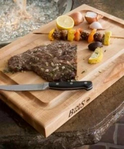 Boos Blocks Schneidebrett Pro Chef Aus Ahorn Mit Saftrille Klein, 4 Cm -Wesco store JBC BBQ PHOTOSHOOT 0007 neu 3 l