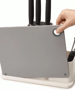 Joseph Joseph Küchenordnungshelfer Counterstore Mit Schneidebrett In Weiß -Wesco store JJ CounterStore White 85121 IU1 Squared neu l