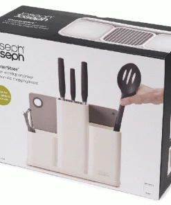 Joseph Joseph Küchenordnungshelfer Counterstore Mit Schneidebrett In Weiß -Wesco store JJ CounterStore White 85121 PK neu l