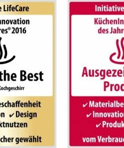 Eschenbach Flacher Topf Mit Deckel Cook & Serve In Kirsche 18 Cm / 0,6 Liter -Wesco store Ku cheninnovation Award 1 1