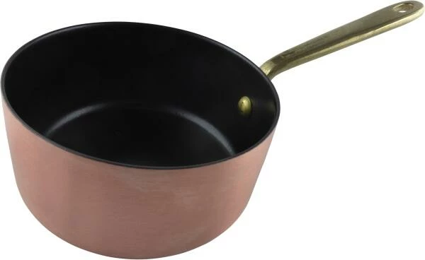 Butterpfännchen Mit Keramikbeschichtung Aus Der Kupfermanufaktur Weyersberg (ohne Induktionsboden) 4 Butterpfännchen Mit Keramikbeschichtung Aus Der Kupfermanufaktur Weyersberg (ohne Induktionsboden) – Bild 2