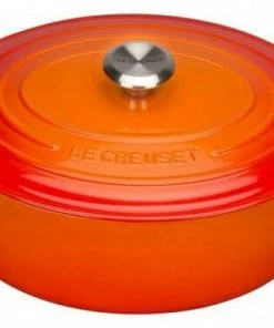 Le Creuset Bräter Signature Oval, 40 Cm (Gänsebräter) In Ofenrot
