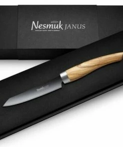 Nesmuk Officemesser Janus In Olivenholz -Wesco store Nesmuk JANUS office olive wood case neu l