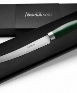 Nesmuk Slicer Soul In Micarta Green -Wesco store Nesmuk SOUL slicer micarta green case neu l