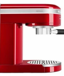 KitchenAid Halbautomatische Espressomaschine ARTISAN In Liebesapfelrot -Wesco store P200142KP 070z EMEA CA