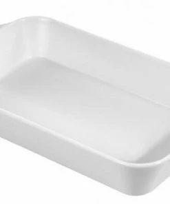 Pillivuyt Gratinierform Rechteckig, 1,35 Liter (B-Ware - Guter Zustand)