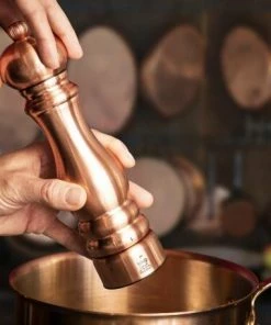 PEUGEOT Salzmühle Paris U´select Kupfer 22 Cm -Wesco store Paris Chef Copper Cuivre H 39806 39813 PEUGEOT SAVEURS 1