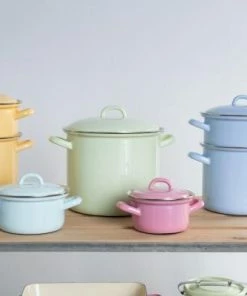 Riess Emaille Riess Kasserolle Aus Emaille In Rosa -Wesco store RIESS AMBIENTE CLASSIC Pastell Bunt 2019 11 23 highres 1