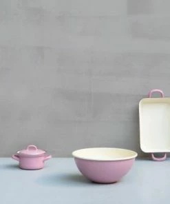 Riess Emaille Riess Auflaufform Mit Griffen Aus Emaille In Rosa 8 Riess Emaille Riess Auflaufform Mit Griffen Aus Emaille In Rosa -Wesco store RIESS AMBIENTE CLASSIC Pastell Bunt Rosa 01 highres