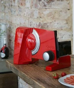 GRAEF Allesschneider Sliced Kitchen SKS 10003 In Rot -Wesco store S10003 Mood Abbildung neu