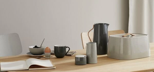 Stelton Milchkännchen Thermo Emma 0,3 L In Grey 3 Stelton Milchkännchen Thermo Emma 0,3 L In Grey – Bild 2