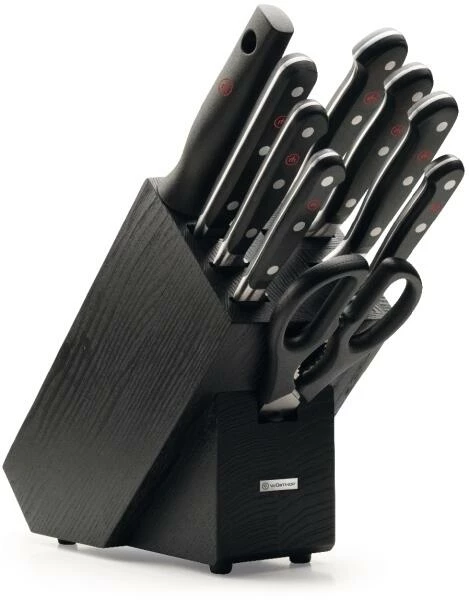 Wüsthof Classic Messerblock Aus Esche Schwarz Mit 9 Teilen 3 Wüsthof Classic Messerblock Aus Esche Schwarz Mit 9 Teilen