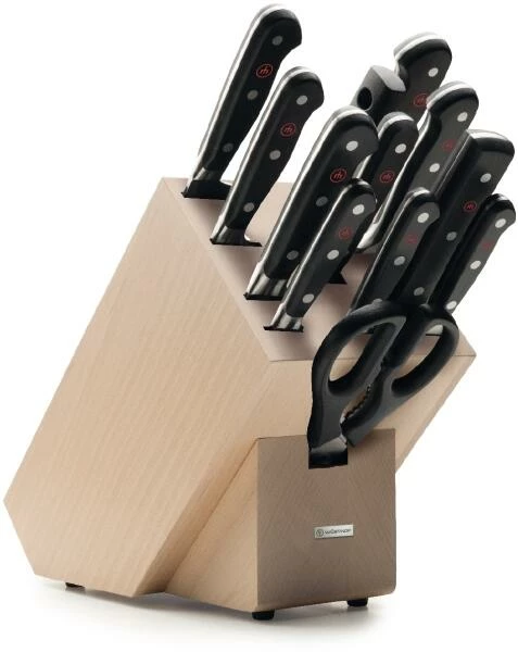 Wüsthof Classic Messerblock Aus Buche Natur Mit 12 Teilen 3 Wüsthof Classic Messerblock Aus Buche Natur Mit 12 Teilen