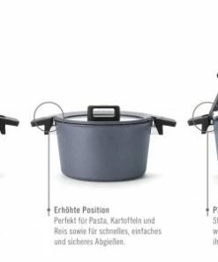 Woll Guss-Kasserolle Diamond Concept Plus Mit Deckel 28 Cm / 10,5 Cm / 5,5 L -Wesco store concept plus 3 positions rgb id19257 7