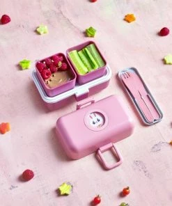 Monbento MB Tresor Bento-Box In Rosa Blush (B-Ware - Akzeptabler Zustand) -Wesco store img sit 02 112