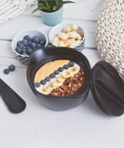 Monbento MB Lib Doppelwandige Schale, Schwarz -Wesco store img sit 02 lib