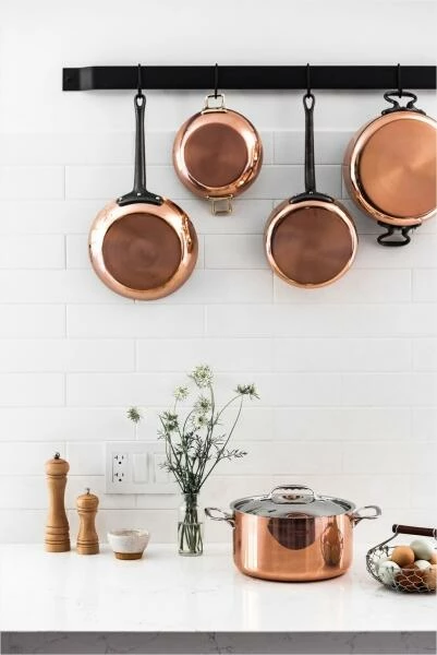 De Buyer Stielkasserolle Prima Matera Aus Kupfer Für Induktion Mit Gussgriff 16 Cm - 8,3 Cm - 1,8 L 5 De Buyer Stielkasserolle Prima Matera Aus Kupfer Für Induktion Mit Gussgriff 16 Cm - 8,3 Cm - 1,8 L – Bild 3