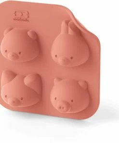 Monbento Silikonform Mit Tiermotiven, 2 Tlg. -Wesco store silifriends rose mou