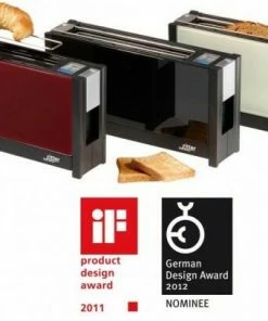 Ritterwerk Ritter Toaster Volcano5 In Rot -Wesco store volcano 5 IF DDP 2 l