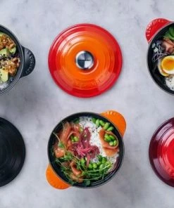 Le Creuset Cocotte Every In Schwarz -Wesco store web 41110180600460 41110180900460 41110180000460 LS00003 1