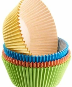 Westmark 80 Muffin Papier-Backförmchen, 4-farbig Sortiert